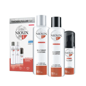 Nioxin Σύστημα 4 Loyalty Kit (Σαμπουάν 300ml, Conditioner 300ml, Θεραπεία 100ml)