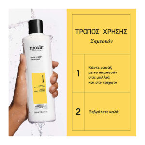 Nioxin Σύστημα 1 Σαμπουάν 300ml_4064666897912