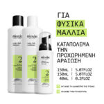 Nioxin Σύστημα 2 Loyalty Kit (Σαμπουάν 300ml, Conditioner 300ml, Θεραπεία 100ml)_4064666843940-6