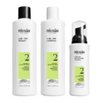 Nioxin Σύστημα 2 Loyalty Kit (Σαμπουάν 300ml, Conditioner 300ml, Θεραπεία 100ml)_4064666843940