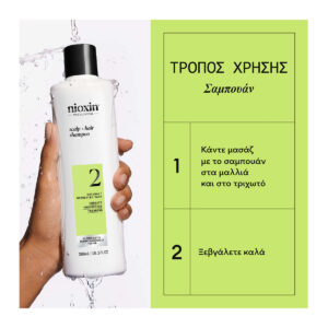 Nioxin Σύστημα 2 Σαμπουάν 300ml_4064666842721