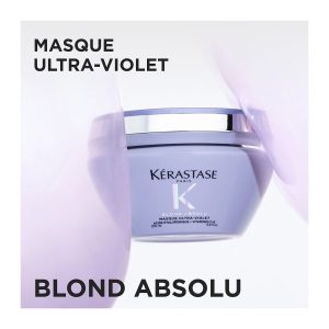 Blond Absolu Masque Ultra-Violet Μάσκα με Μωβ Χρωστική για Βαμμένα Ξανθά Μαλλιά