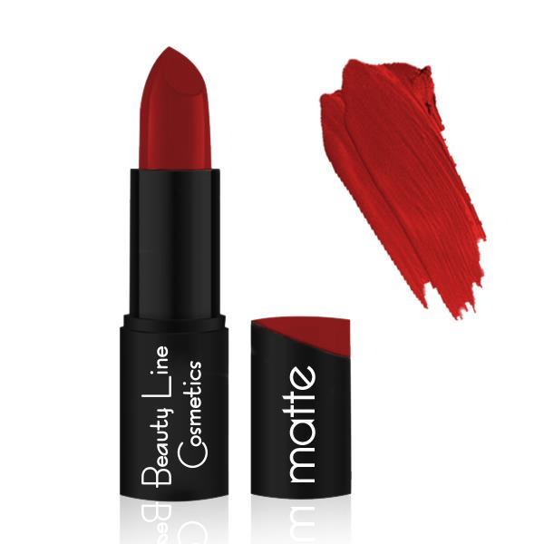 4b956f720ca344fa9b4af2352e8fb536-8 Beauty Line Κραγιόν Matte Κόκκινο Cabaret Rouge No 08