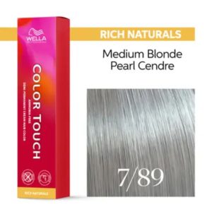 Wella Professionals Color Touch Rich Naturals 7/89 Ξανθό Μεσαίο Περλέ Σαντρέ 60ml