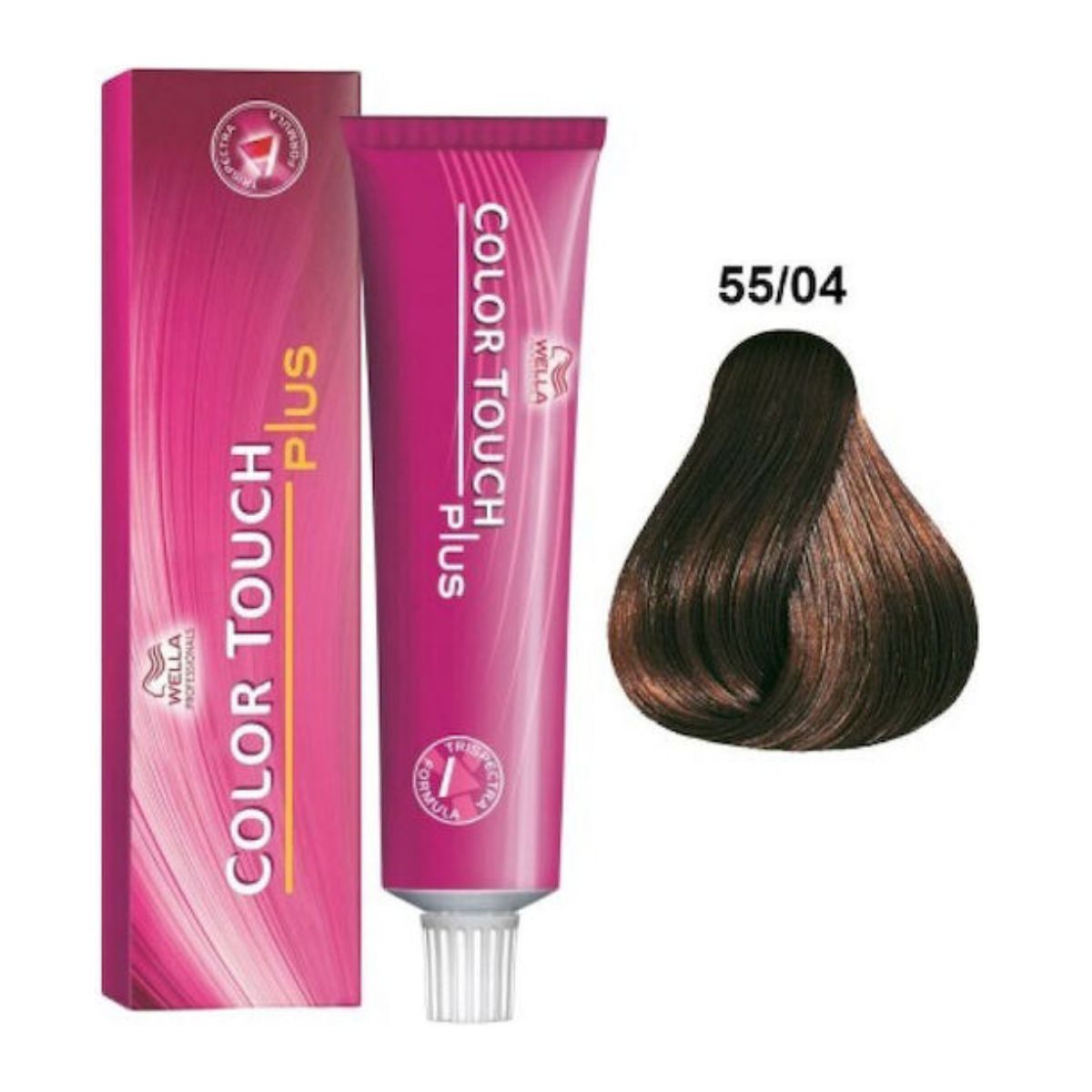 Wella Professionals Color Touch Plus 55/04 Καστανό Ανοιχτό Φυσικό Κόκκινο 60ml Wella Professionals Color Touch Plus 55/04 Καστανό Ανοιχτό Φυσικό Κόκκινο 60ml