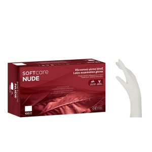 Softcare Nude Γάντια Latex 100τμχ