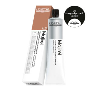 L'Oréal Professionnel Majirel 6.8 Ξανθό Σκούρο Μόκα 50ml