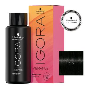 Schwarzkopf Igora Vibrance 1-0 Μαύρο 60ml