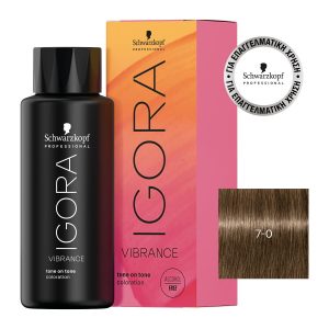 Schwarzkopf Igora Vibrance 7-0 Ξανθό Μεσαίο 60ml