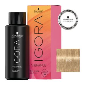 Schwarzkopf Igora Vibrance 9-0 Ξανθό Πολύ Ανοιχτό 60ml