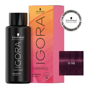 Schwarzkopf Igora Vibrance 6-99 Ξανθό Σκούρο Έντονο Βιολέ 60ml