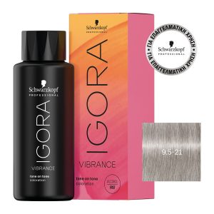 Schwarzkopf Igora Vibrance 9.5-21 Ξανθό Ιβουάρ Φιμέ Σαντρέ 60ml