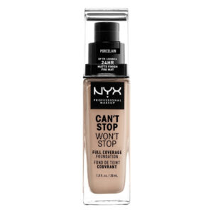Nyx Professional Makeup Can't Stop Won't Stop Full Coverage Foundation 3 Porcelain 30ml