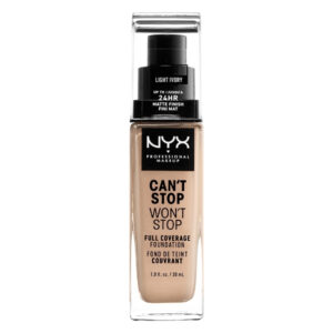 Nyx Professional Makeup Can't Stop Won't Stop Full Coverage Foundation 4 Light Ivory 30ml