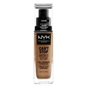 Nyx Professional Makeup Can't Stop Won't Stop Full Coverage Foundation 15 Caramel 30ml