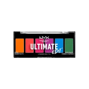 Nyx Professional Makeup Ultimate Edit Petite Παλέτα Σκιών 2 Brights 1.2gr
