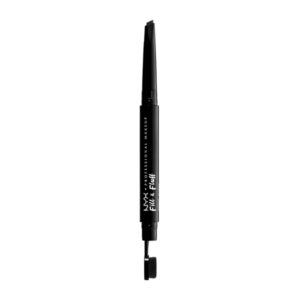 Nyx Professional Makeup Fill & Fluff Μολύβι Φρυδιών 8 Black 0.2gr