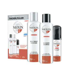 Nioxin Σύστημα 4 Trial Kit (Σαμπουάν 150ml, Conditioner 150ml, Θεραπεία 40ml)
