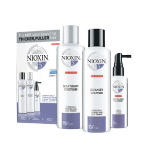 Nioxin Σύστημα 5 Trial Kit (Σαμπουάν 150ml, Conditioner 150ml, Θεραπεία 50ml)