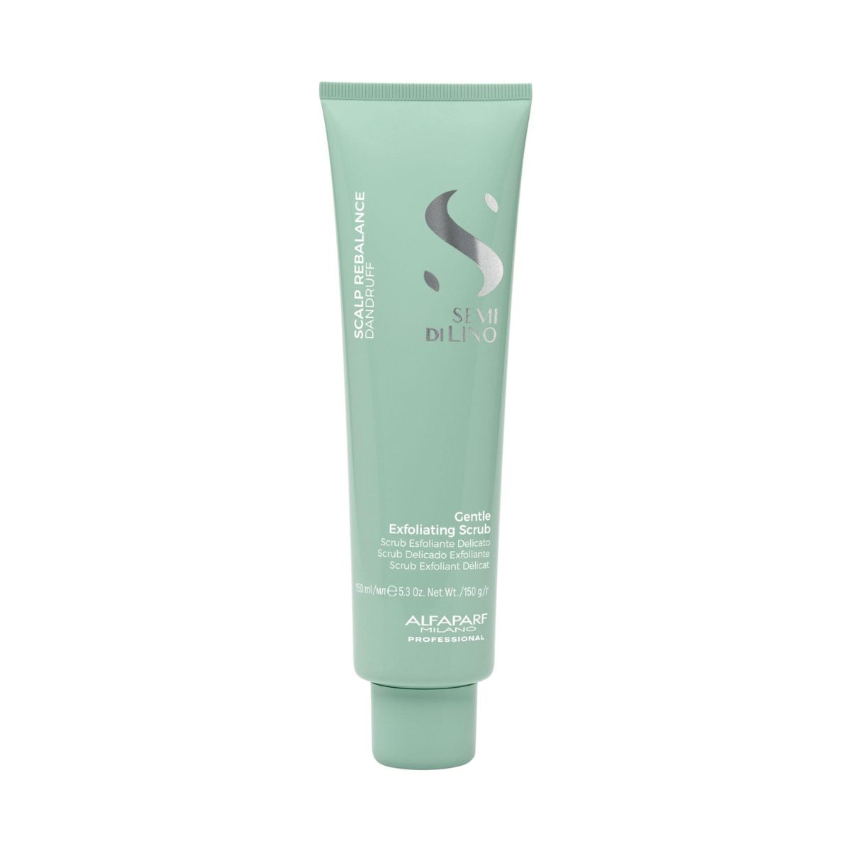 alfaparf semi di lino (2) Alfaparf Milano Semi di Lino Scalp Rebalance Gentle Exfolitating Scrub 150ml