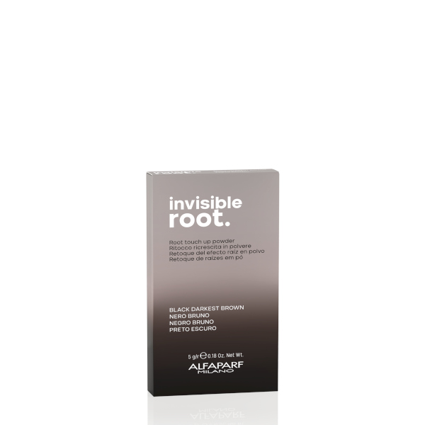 Alfaparf Milano Invisible Root Touch Up Powder Black Darkest Brown Alfaparf Milano Invisible Root Touch Up Powder Black Darkest Brown