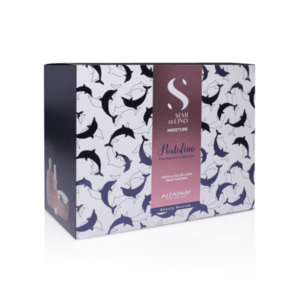 Alfaparf Semi Di Lino Porto Fino Moisture Beauty Routine Set (Shampoo 250ml, Mask 200ml & ΔΩΡΟ Protective Oil Solarium 120ml)