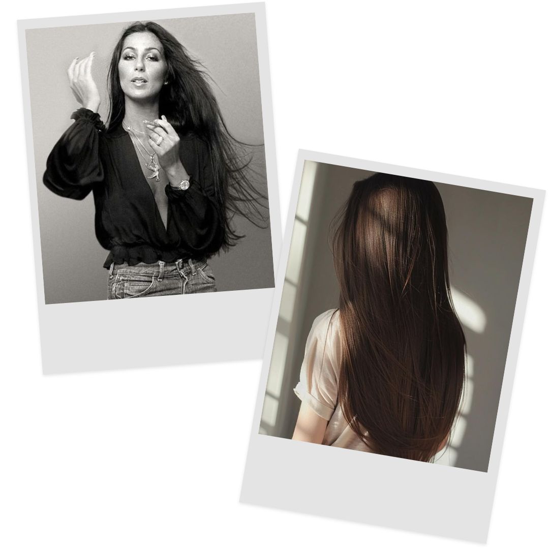 ultra straight cher hair