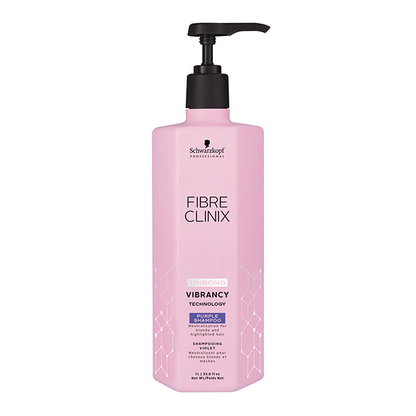 Schwarzkopf Professional Fibre Clinix Vibrancy Purple Shampoo 1000ml
