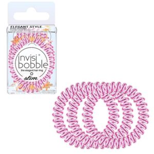 Invisibobble Slim Time to Shine La Vie en Rose, 3τμχ