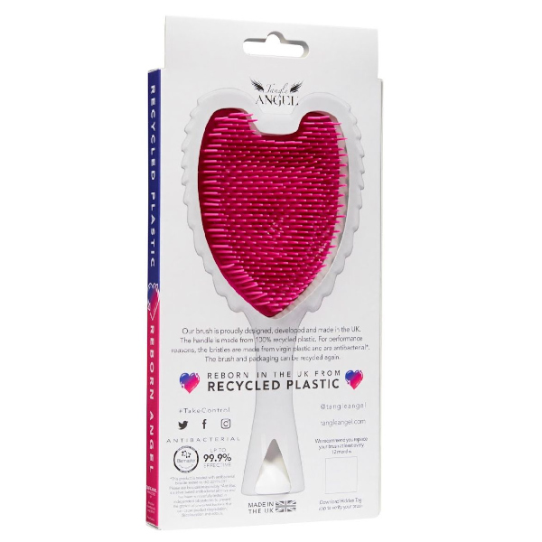 Tangle Angel Βούρτσα Μαλλιών Reborn White-Pink Tangle Angel Βούρτσα Μαλλιών Reborn White-Pink