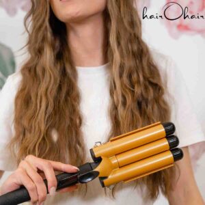 hairOhair Hair Curler Mermaid 32mm Τριπλό Ψαλίδι για Μπούκλες