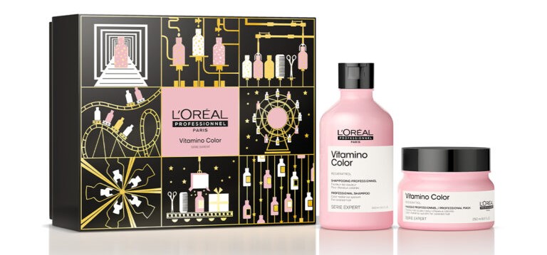 L’Oréal Professionnel Limited Edition Vitamino Color Σετ Σαμπουάν & Μάσκα για προστασία χρώματος