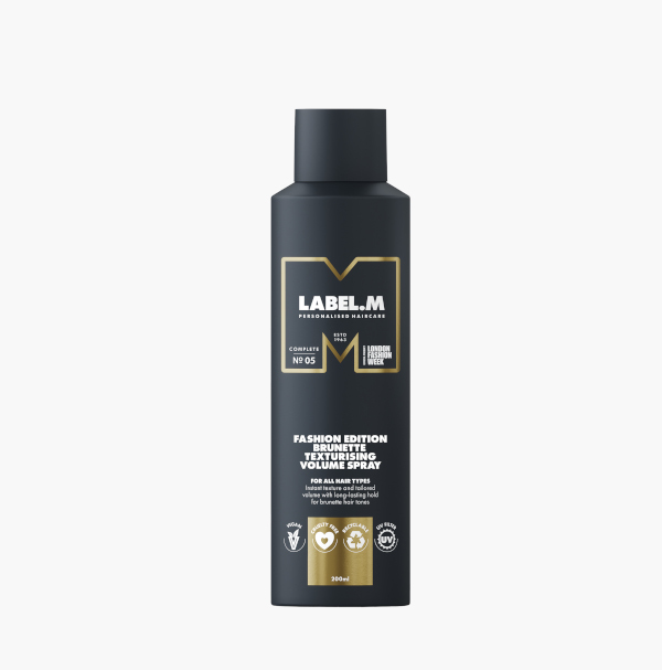 LABEL.M Fashion Edition Brunette Texturising Volume Spray - White_BG_No_Shadow label.m Fashio Edition Brunette Texturising Volume Spray 200ml