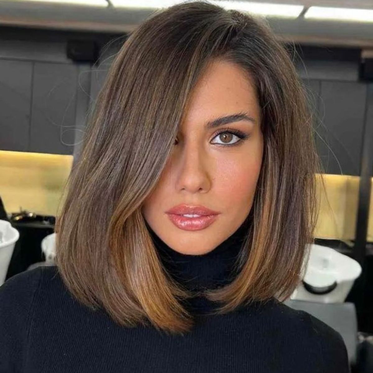 shoulder length bob