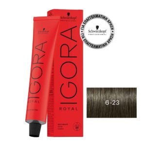 Schwarzkopf Igora Royal 6-23 Ξανθό Σκούρο Φυμέ Ματ 60ml