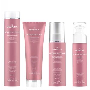 Medavita Nutrisubstance Σετ Θρέψης 4 (Σαμπουάν 250ml, Μάσκα 150ml, Spray 150ml & Serum 50ml)