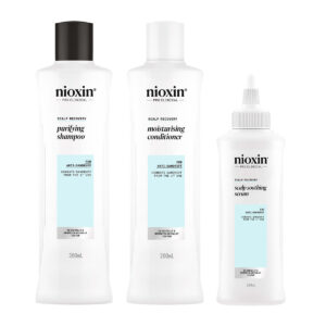 Nioxin Scalp Recovery Kit (Shampoo 200ml, Conditioner 200ml, Treatment 100ml)_4064666844152 - Copy