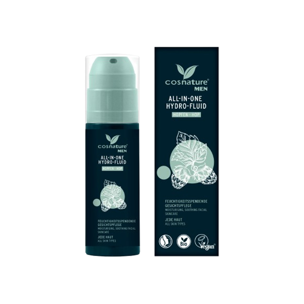 Cosnature Naturkosmetik - Ανδρικός Ορός Προσώπου & Λαιμού 50ml Cosnature Naturkosmetik - Ανδρικός Ορός Προσώπου & Λαιμού 50ml