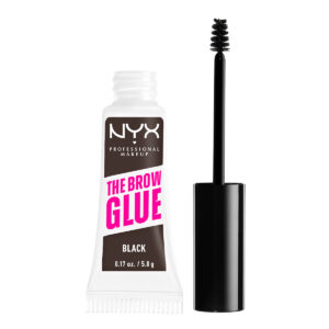 Nyx Professional Makeup The Brow Glue Gel Φρυδιών Black 5gr
