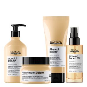 L'Oréal Professionnel Serie Expert Absolut Repair Set (Σαμπουάν 500ml + Μάσκα 250ml + Conditioner 200ml + Λάδι 90ml)