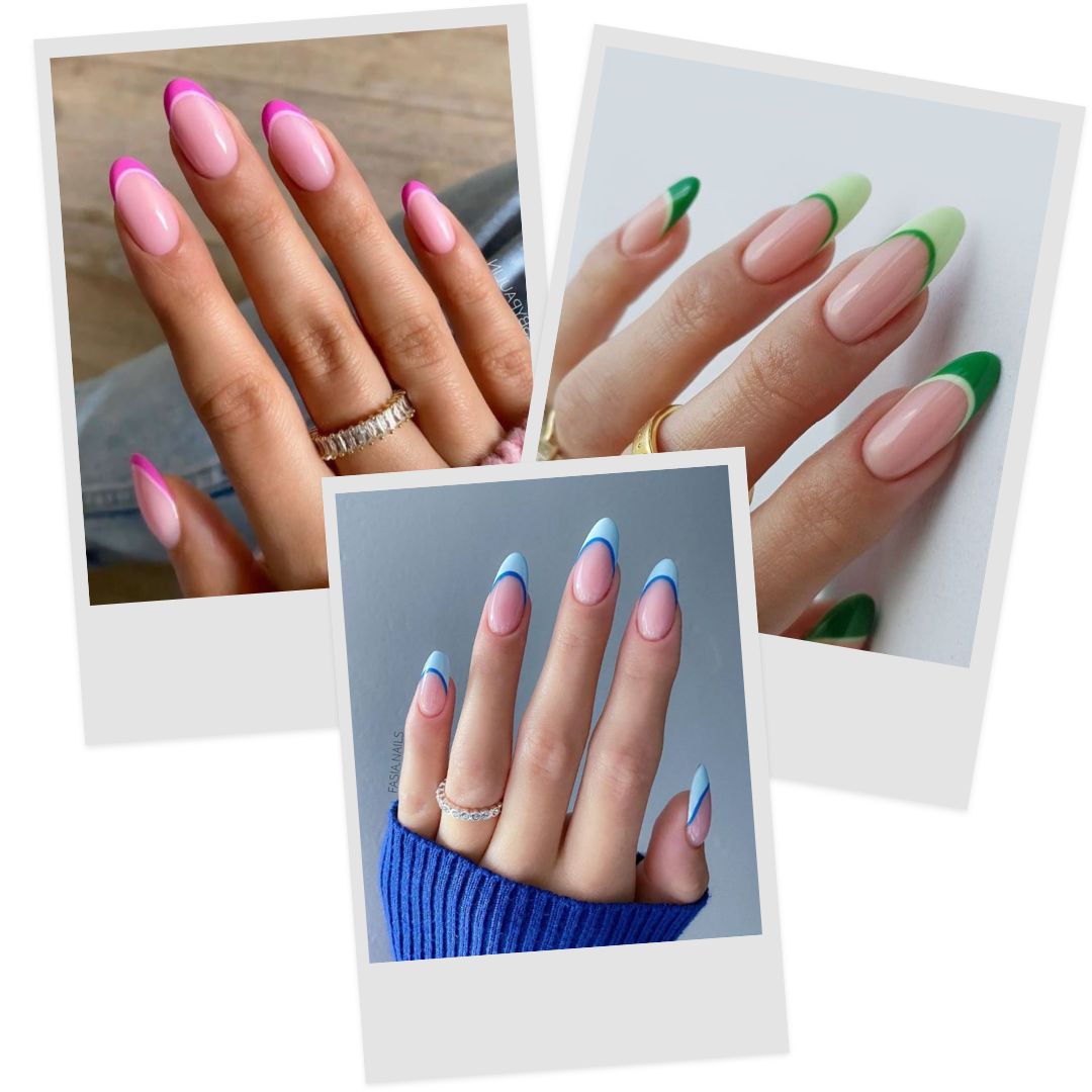 double french manicure