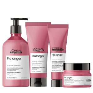 L'Oréal Professionnel Serie Expert Pro Longer Σετ (Σαμπουάν 500ml, Μάσκα 250ml, Conditioner 200ml, Leave-in 150ml)