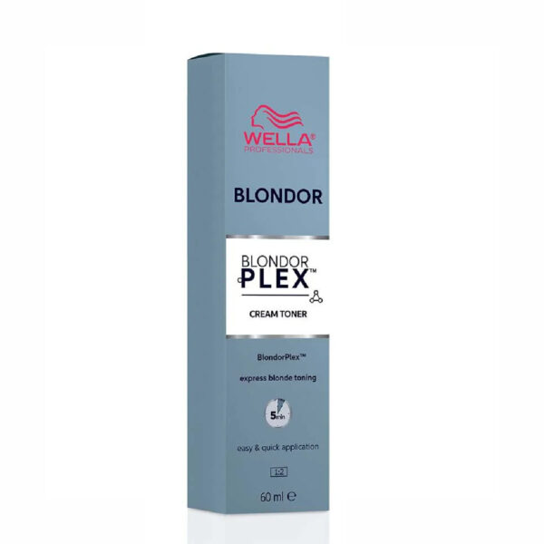 Wella Professionals Blondorplex Cream Toner - 81 Pale Silver 81g - 4064666575919