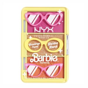 Nyx Professional Makeup Barbie Collection On the Go Eye Pallete - Mini Cheek - 800897246068