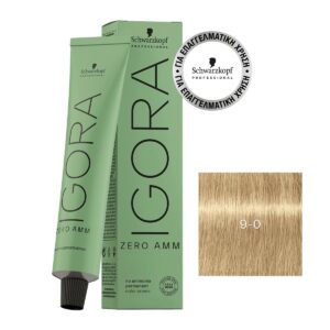 Schwarzkopf Igora Zero AMM 9-0 Ξανθό Πολύ Ανοιχτό 60ml - 4045787959857