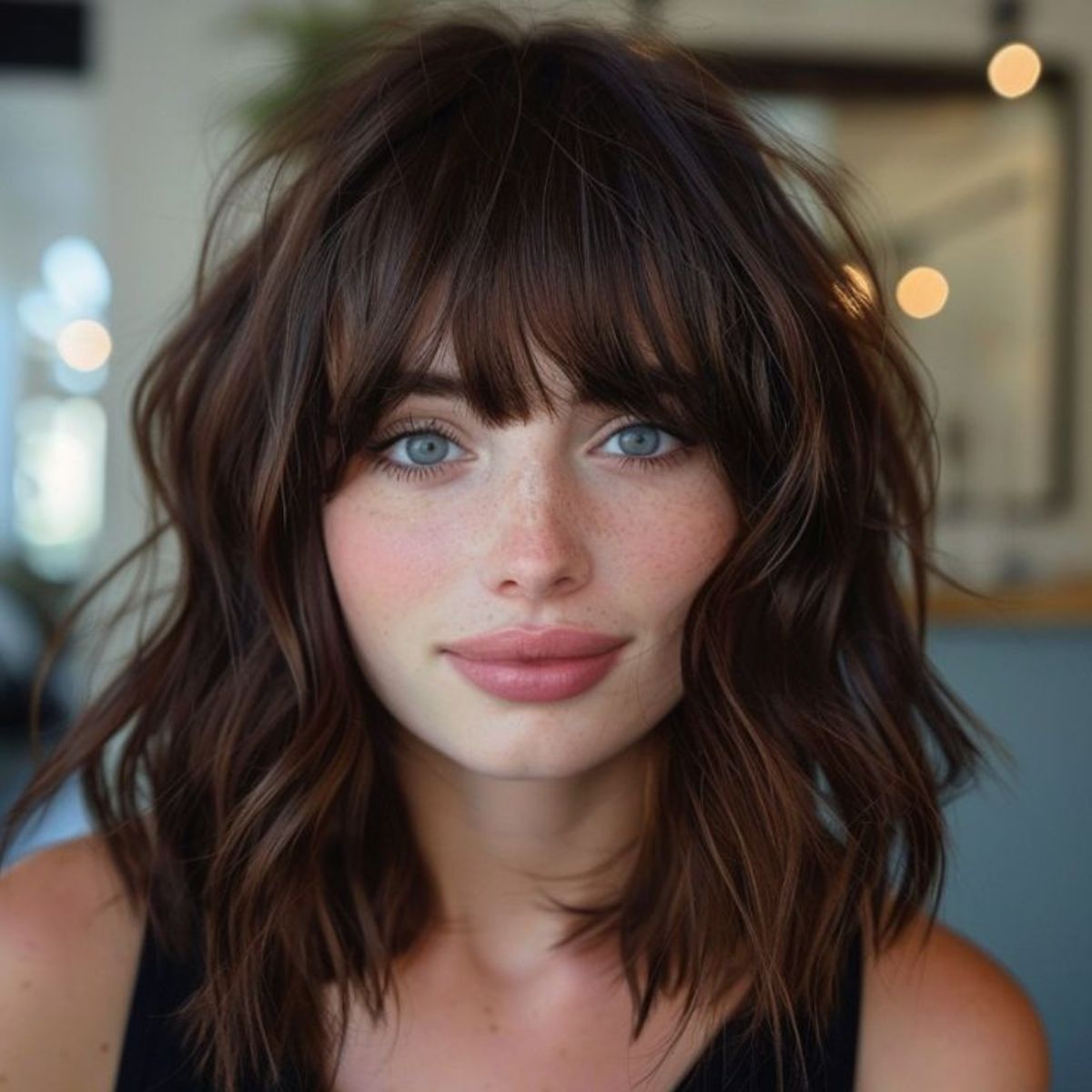 makri kare me curtain bangs