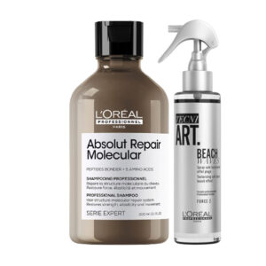 L’Oréal Professionnel Absolut Repair Molecular Shampoo & Tecni Art Beach Waves Spray