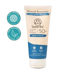 Suntribe Mineral Αντηλιακή Κρέμα Προσώπου & Σώματος SPF 50 100ml