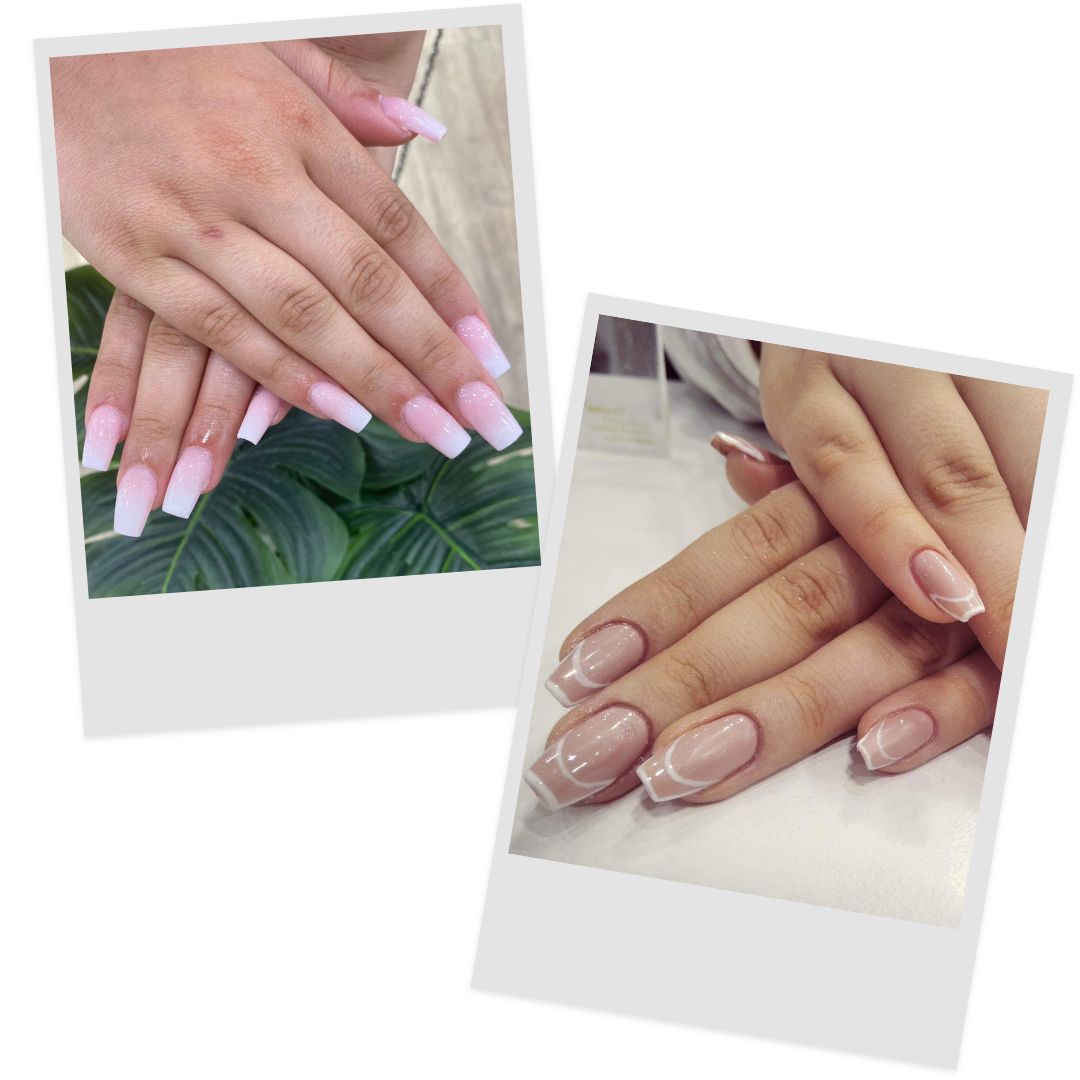 french mani with a twist