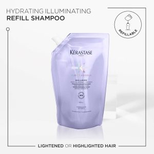 Kérastase Blond Absolu Refill Σαμπουάν Bain Lumiere για Συντήρηση των Ξανθών Βαμμένων Μαλλιών 500ml